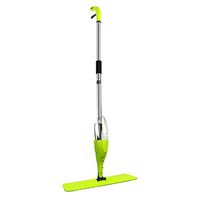 OUNONA Microfiber Spray Cleaner Professional Handle Mop for Home Kitchen Ceramic Tiles Cleaning (Green)