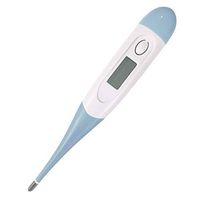 Digital Thermometer Accurate Baby Oral Rectal Armpit Thermometer Waterproof Flexible Tip Fast Reading LCD Body Thermometer for Kids and Adults Pomelotree