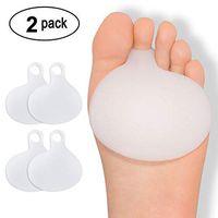 Metatarsal Pads -Soft Gel Ball of Foot Pad for Rapid Pain Relief for Women Men -2 Pairs