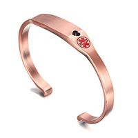 WelMag Adjustable Medical Alert ID Bracelets with Free Engraving