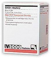 4925 Dressing IV3000 Wound St Transparent Film Waterproof 4x5" 100 Per Case Part No. 4925 by- Smith & Nephew Wound Care