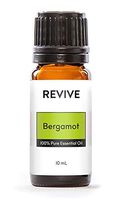 REVIVE Essential Oils Bergamot 10 ml -100% Pure Therapeutic Grade, For Diffuser, Humidifier, Massage, Aromatherapy, Skin & Hair Care - Cruelty Free - Unrefined Oils With No Fillers