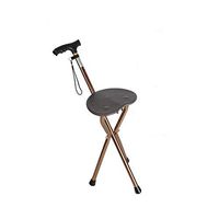 YADANER Cane Stool, Chair Walking Stick, Seniors Multifunctional with Light Lightweight Mobility Device