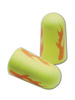 3M 10080529120653 312-1252 E-A-Rsoft Yellow Neon Blasts Disposable Uncorded Earplugs, One Size Fits All (Pack of 200)