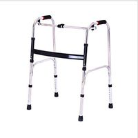 Elderly Walker,Folding Lightweight Adjustable Height Walker,Suitable for The Elderly and People with Restricted Activities,A