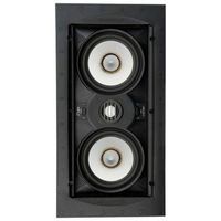 SpeakerCraft Profile AIM LCR5 Three In-Wall Speaker with Aimable Woofer - Each (Black)