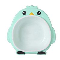 Bbshoping Double Layer Cartoon Cute Face Wash Hand Wash Foot Wash Basin for Children Kids,Multipurpose Basin Children Washbasin for Home Bathroom,Gift for Children's Day and Christmas (Green)
