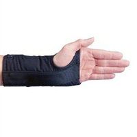Rolyan D-Ring Wrist Braces Black - Left S - Long Length - Model A60723