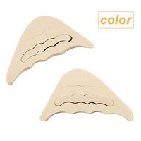 Reddhoon 4 Pairs Soft Sponge Big Toe Plug Foot Brace Pads Adjustable Shoe Filler Shoe Inserts for Men & Women