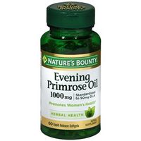 Nature's Bounty Evening Primrose Oil 1000mg 60 Sgels (3 Pack)
