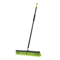 2-in-1 Multi-Surface Squeegee Push Broom (24 Inch, 1 Pack)