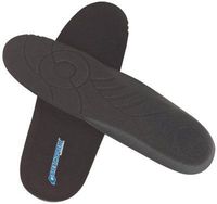 Servus Size 8 Black 3 5/8 X 1 X 10 3/4 Breath-O-Prene Replacement Insole With Built-In Heel Cup And Arch Support