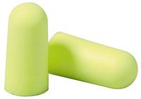 3M E-A-Rsoft 310-1250 Yellow Medium Polyurethane Foam Disposable Uncorded Cone Ear Plugs - 33 dB NRR - Pillow Pack - 70071515111 [PRICE is per PAIR]