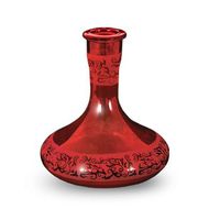Sahara Smoke Medium Filigree Red Hookah Vase