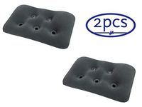 ObboMed SV-3112 (2Pcs) Folding Inflatable Portable Lightweight Back Lumbar Support Back Pain Relief Pillow Cushion for Office Work, Car Travel, Camp & Long Trip, Inflated Size: 13.5 x 8.5 x 2.4 inches