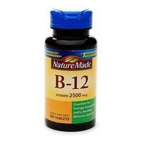 Nm Vitamin B-12 2500mcg Size 60ct Nm Vitamin B-12 2500mcg 60ct