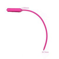 WUTTUAICCI 10 Frequencies Silicone Sounds for Men (Battery is Not Included) Sold only by TXY US (Color : Red, Size : 35.5mm0.75mm)