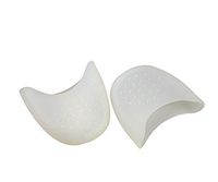 COJOY Silicone Gel Toe Caps Soft Ballet Pointe Dance Athlete Shoe Pads for Women Girl (White)