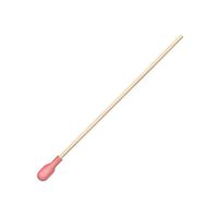 Pink Dissipative Foam Over Cotton Swab with 3/16" Tip and Wood Handle, 6" Long, 50 per Bag
