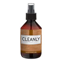 Cleanly Wood Floor Care I 8.45 Fl Oz I Cleaning Agent for Wooden Floors and Laminated Floors I Organic and Natural Stain Remover I Alternative to Wood Floor Polish and Floor Wipes