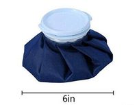 Reusable Ice Bag for Knee Bruise Pain Relief Sports Injury Cold First Aid Ice Bag for Knee Head Leg (6 inch)