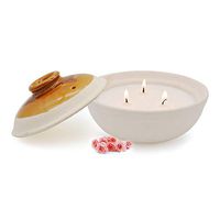 Winbattle Candle Scented Candle,Rose Aromatherapy Candles,Natural Soy Wax