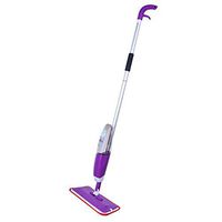 Whitelotous Spray Mop Microfibre Water Flat Mops Floor Kitchen Bath Cleaner(Purple)