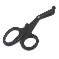 LAJA IMPORTS Trauma, EMT, Firefighter Shears Cutter – Black Durable Coated Stainless Steel Bandage Scissors