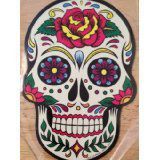 Sugar Skull with Rose Air Freshener Auto- Home Car Vanilla Scented
