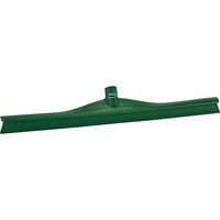 Vikan 71602 Rubber Polypropylene Frame Single Blade Squeegee, 24", Green
