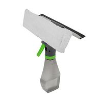 3 In 1 Microfiber Squeegee Window Cleaner Scraper Spray Glass Brush Tool Magic Wiper Cleaning Window Slot Multipurpose Car Windshield Glass Shower Door Mirror(2pcs)