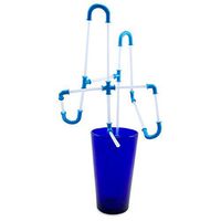 Electronix Express DIY Straws - Construct Your Own Crazy Drinking Straw - 30 Piece Kit