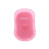 Panzisun Alcohol Free Hand Washing Soap Sheets Disposable Portable No Rinse Foam Flakes Washing Cleaning Tool Disinfectant Cleaner House Supplies Hand Face Health Care (Pink)