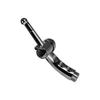 Anal Shower Head, Sacow 7 Holes Handheld Anal Shower Enema Douche Nozzle Wash Anus Vaginal Colon Cleaner (Silver)