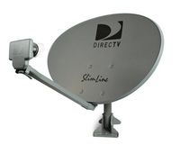 Solid Signal SL3T-SWM SWM3 LNB Ka/Ku Slim Line Dish Antenna with Stub Mount Combo