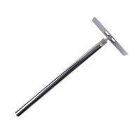 Contec EasyReach 2665SF Lightweight Stainless Steel Single Piece Cleaning Tool with 360-Degree Pivoting Head, 16.5" Length