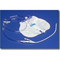 Curity MONO-FLO Anti-Reflux Device Drain Bag - Universal String Hanger -