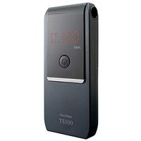 AlcoMate TS100 Advanced Fuel Cell Professional Breathalyzer | The Most Compact and Slim Design | DOT & US Coast Guard Approved | Advanced Fuel Cell | 3.1oz