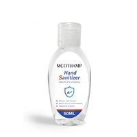 WQIY Hand Sanitizer, Hand Soap Antibacterial, 50ml 75% Alcohol Disposable Hand Sanitizer Gel Anti-Bacteria Soap Disinfectant