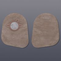 HOLLISTER Filtered Ostomy Pouch New Image 2 3/4" 70mm Two-Piece System 7" Length Closed End (#18394, Sold Per Box)