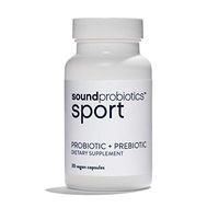 Sound Probiotics Sport - High Potency (25 Billion CFU) Immune Supports Probitoics Supplment for Athletes - Vegan, Gluten Free- Digestive Support Prebiotic+Probiotics for Women and Men (30 Count)
