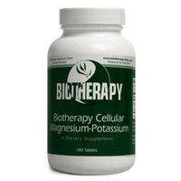 Biotherapy Cellular Magnesium-Potassium - Each Capsule Provides 250 mg of Elemental Magnesium and 100 mg of Elemental Potassium