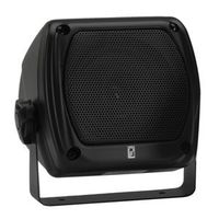 POLY PLANAR PolyPlanar Subcompact Box Speaker - (Pair) Black / MA840B /