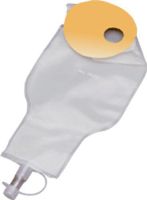 Hollister Drainable Fecal Collector with SoftFlex Skin Barrier Medium 10" L Transparent (Box of 10 Each)