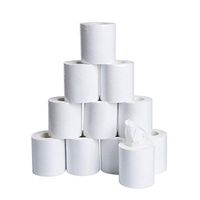 OTTATA Toilet Rolls 4 Ply Paper Towels Tissue Super Jumbo Bulk Large Pack Quality White Tissue Pack of 10