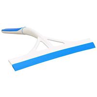 Squeegee Multipurpose Cleaner - Shower Windows Windshield Mirrors and More - Lightweight - Comfortable Grip - Silicone Blade