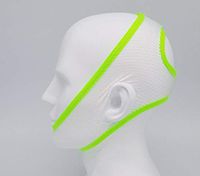 Easyinsmile Snoring Aid Chin Strap Anti/Stop Snore Device Sleeping Aid Nasal Strips for Men and Woman (Green)