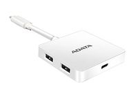 ADATA USB-C Hub Type-C Hub with HDMI USB3.1 Ports (ACH3PL-HUB-CWH)