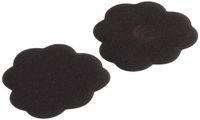 Foot Petals Black Iris Blister Tube Strappy Strip, Triple Pack,Black Iris,one size