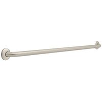 Franklin Brass 5748 1-1/4-Inch x 48-Inch Concealed Mount Safety Bath and Shower Grab Bar, Stainless Steel